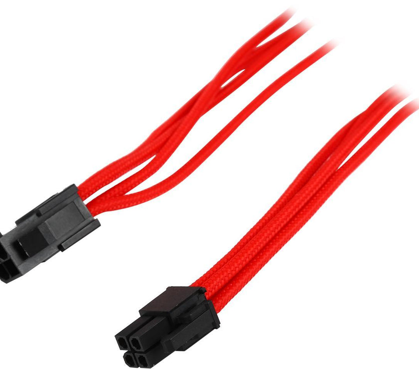 Phanteks PH-CB4P_RD 1.64 ft. (0.50m) 4 Pin M/B Premium Sleeved Extension Cable