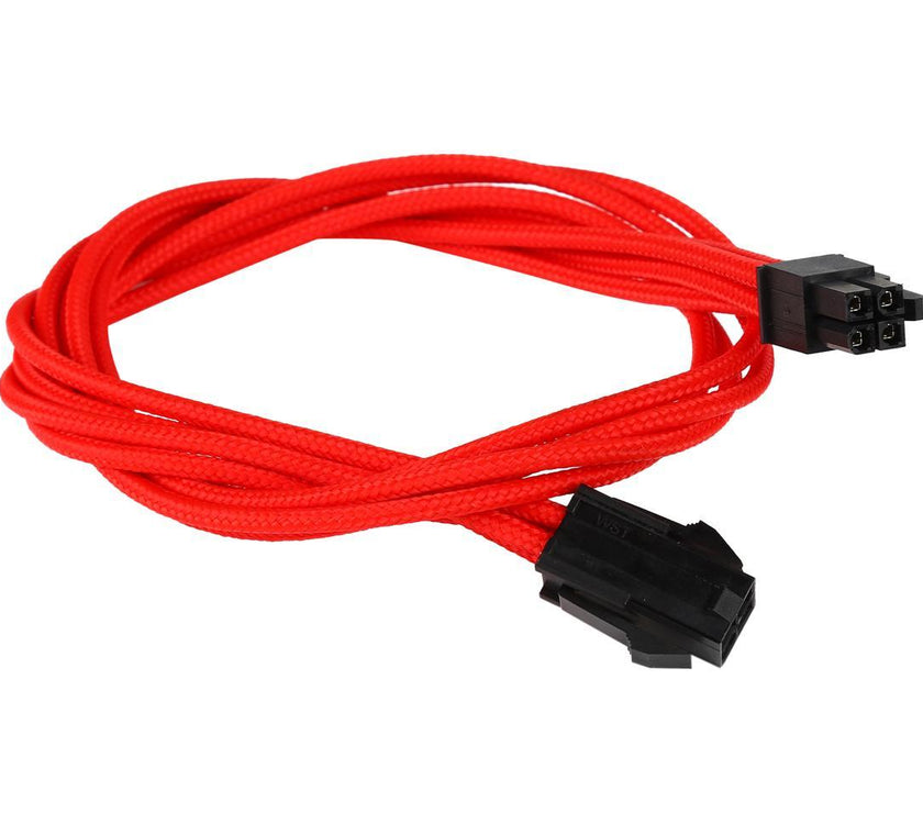 Phanteks PH-CB4P_RD 1.64 ft. (0.50m) 4 Pin M/B Premium Sleeved Extension Cable