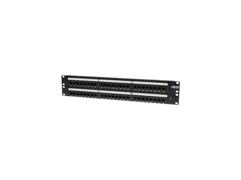 TRIPP LITE N252-048 48-Port Cat6 Patch Panel 568B