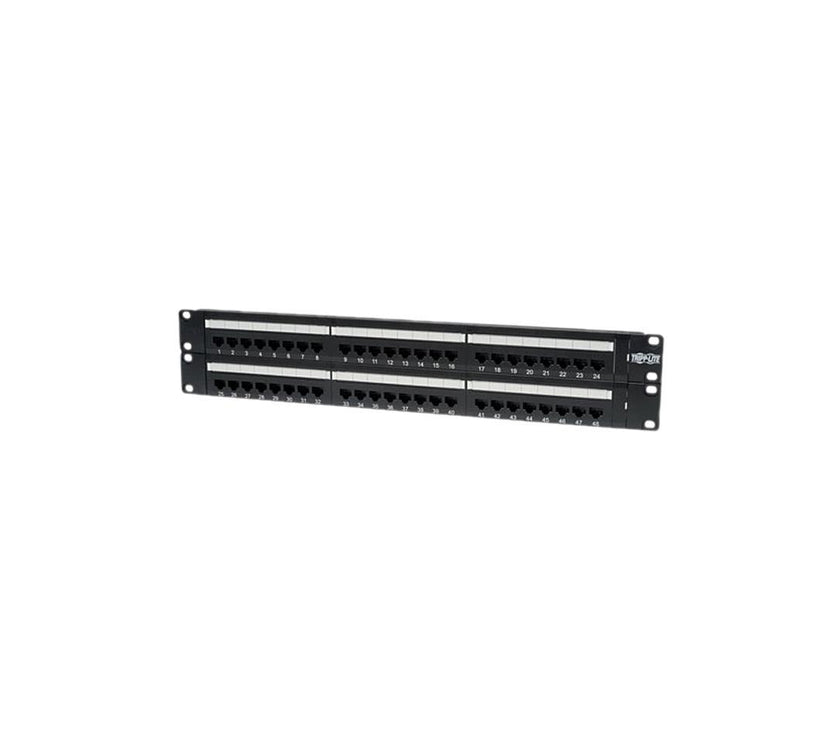 TRIPP LITE N252-048 48-Port Cat6 Patch Panel 568B