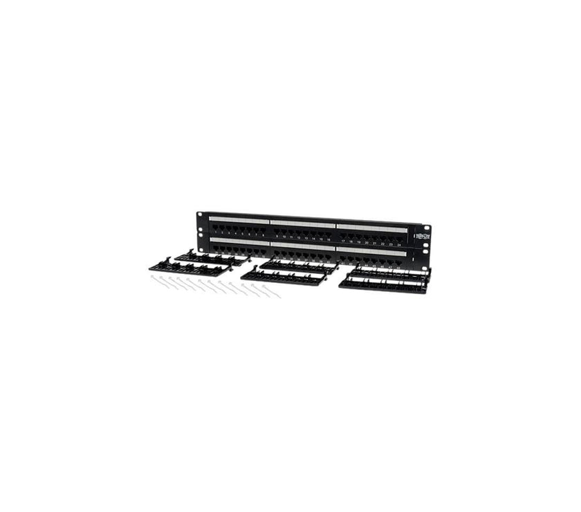 TRIPP LITE N252-048 48-Port Cat6 Patch Panel 568B