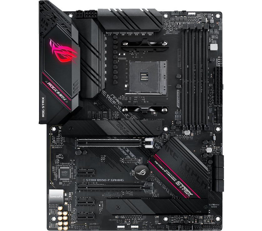 ASUS ROG Strix B550-F Gaming AMD AM4 Zen 3 Ryzen 5000 & 3rd Gen Ryzen ATX Gaming Motherboard (PCIe 4.0, 2.5Gb LAN, BIOS Flashback, HDMI 2.1, Addressable Gen 2 RGB Header and Aura Sync)