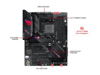 ASUS ROG Strix B550-F Gaming AMD AM4 Zen 3 Ryzen 5000 & 3rd Gen Ryzen ATX Gaming Motherboard (PCIe 4.0, 2.5Gb LAN, BIOS Flashback, HDMI 2.1, Addressable Gen 2 RGB Header and Aura Sync)