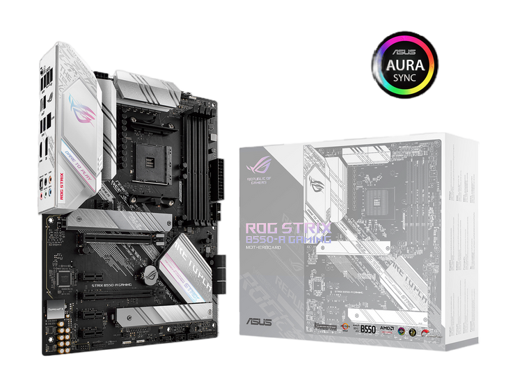 ASUS ROG STRIX B550-A GAMING AM4 AMD B550 SATA 6Gb/s ATX AMD Motherboard