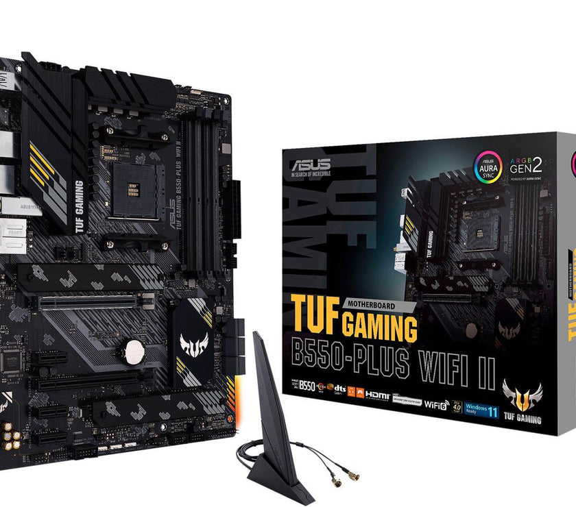 ASUS TUF GAMING B550-PLUS WIFI II AM4 AMD B550 SATA 6Gb/s ATX AMD Motherboard