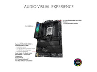 ASUS ROG STRIX X670E-F GAMING WIFI6E Socket AM5 (LGA 1718) Ryzen 7000 gaming motherboard(PCIe 5.0, DDR5,16 + 2 power stages,four M.2 slots with heatsinks,USB 3.2 Gen 2x2,AI Cooling II, and Aura Sync)