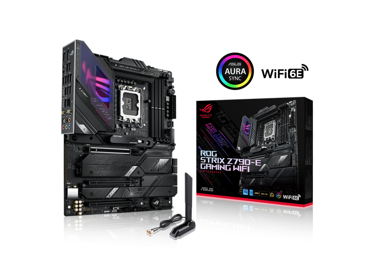 ASUS ROG Strix Z790-E Gaming WiFi 6E LGA 1700(Intel 14th &12th&13th Gen)ATX gaming motherboard(PCIe 5.0, DDR5,18+1 ower stages,2.5 Gb LAN, Bluetooth v5.2,Thunderbolt 4,support up to 5xM.2,1xPCIe 5.0 M.2,Front panel USB 3.2 Gen 2x2 Type-C wi