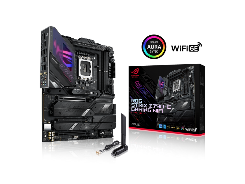 ASUS ROG Strix Z790-E Gaming WiFi 6E LGA 1700(Intel 14th &12th&13th Gen)ATX gaming motherboard(PCIe 5.0, DDR5,18+1 ower stages,2.5 Gb LAN, Bluetooth v5.2,Thunderbolt 4,support up to 5xM.2,1xPCIe 5.0 M.2,Front panel USB 3.2 Gen 2x2 Type-C wi