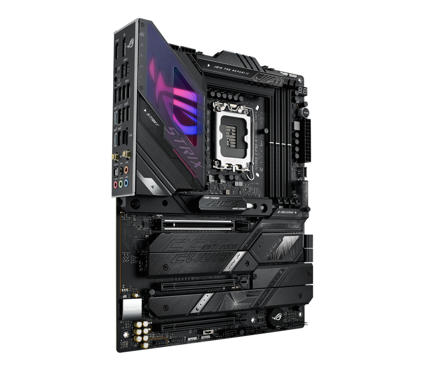 ASUS ROG Strix Z790-E Gaming WiFi 6E LGA 1700(Intel 14th &12th&13th Gen)ATX gaming motherboard(PCIe 5.0, DDR5,18+1 ower stages,2.5 Gb LAN, Bluetooth v5.2,Thunderbolt 4,support up to 5xM.2,1xPCIe 5.0 M.2,Front panel USB 3.2 Gen 2x2 Type-C wi