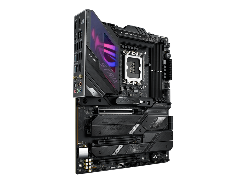 ASUS ROG Strix Z790-E Gaming WiFi 6E LGA 1700(Intel 14th &12th&13th Gen)ATX gaming motherboard(PCIe 5.0, DDR5,18+1 ower stages,2.5 Gb LAN, Bluetooth v5.2,Thunderbolt 4,support up to 5xM.2,1xPCIe 5.0 M.2,Front panel USB 3.2 Gen 2x2 Type-C wi