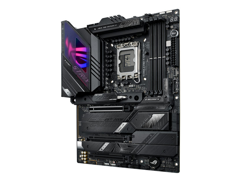 ASUS ROG Strix Z790-E Gaming WiFi 6E LGA 1700(Intel 14th &12th&13th Gen)ATX gaming motherboard(PCIe 5.0, DDR5,18+1 ower stages,2.5 Gb LAN, Bluetooth v5.2,Thunderbolt 4,support up to 5xM.2,1xPCIe 5.0 M.2,Front panel USB 3.2 Gen 2x2 Type-C wi