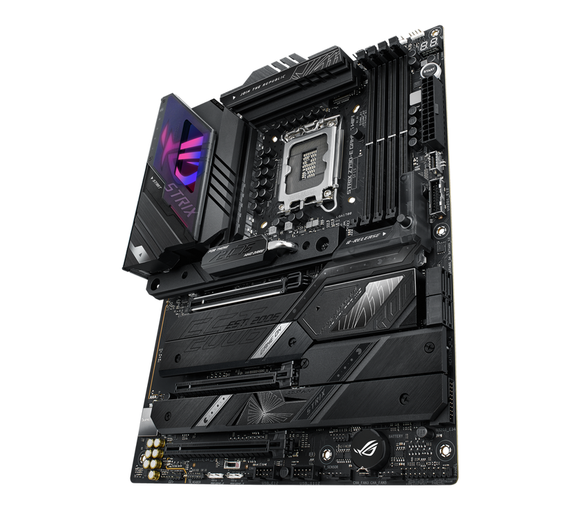ASUS ROG Strix Z790-E Gaming WiFi 6E LGA 1700(Intel 14th &12th&13th Gen)ATX gaming motherboard(PCIe 5.0, DDR5,18+1 ower stages,2.5 Gb LAN, Bluetooth v5.2,Thunderbolt 4,support up to 5xM.2,1xPCIe 5.0 M.2,Front panel USB 3.2 Gen 2x2 Type-C wi