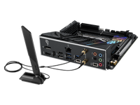 ASUS ROG Strix B760-I Gaming WiFi Intel B760(13th and 12th Gen) LGA 1700 mini-ITX motherboard, 8 + 1 power stages, DDR5 up to 7600 MT/s, PCIe 5.0, two M.2 slots, WiFi 6E, USB 3.2 Gen 2x2 Type-C, and Aura Sync RGB