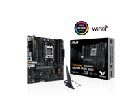 ASUS TUF GAMING A620M-PLUS WiFi AMD AM5 Ryzen7000 microATX gaming motherboard DDR5, PCIe 4.0, 2xM.2 slots,2.5Gb Ethernet,Wi-Fi 6, 2 x DisplayPort, HDMI, USB 3.2 Gen 1 ports, front USB 3.2 Gen 1 Type C