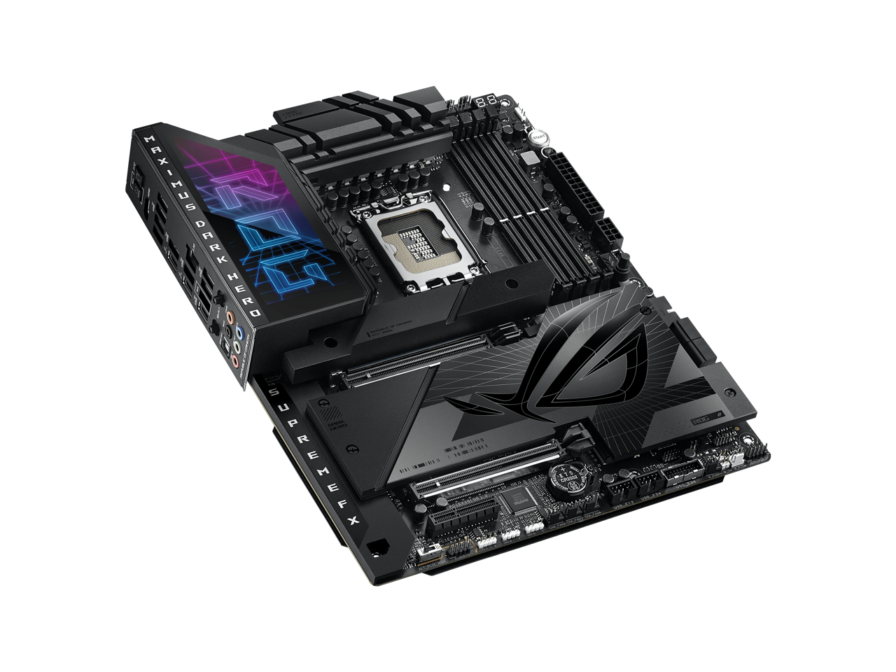 ASUS ROG Maximus Z790 Dark Hero (WiFi 7) LGA 1700(14th,13th,12th Gen) DDR5 ATX gaming motherboard(PCIe 5.0x16 with Q release, five M.2 slots,20+1+2 power stages,2x Thunderbolt 4 ports