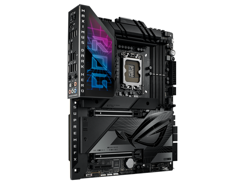 ASUS ROG Maximus Z790 Dark Hero (WiFi 7) LGA 1700(14th,13th,12th Gen) DDR5 ATX gaming motherboard(PCIe 5.0x16 with Q release, five M.2 slots,20+1+2 power stages,2x Thunderbolt 4 ports