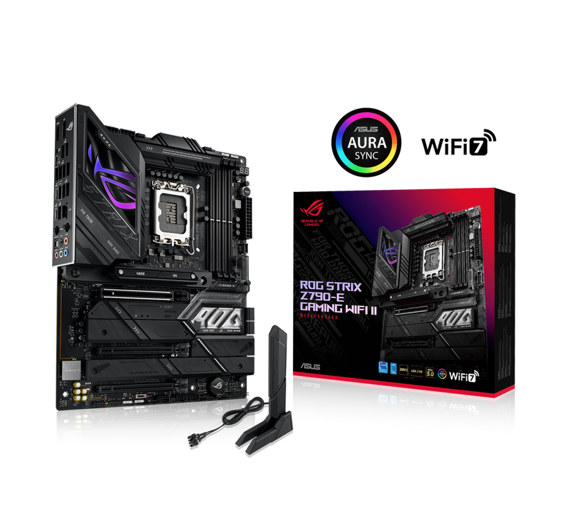 ASUS ROG Strix Z790-E Gaming WiFi II  LGA 1700(Intel 14th, Intel 13th & 12th Gen) DDR5 ATX gaming motherboard