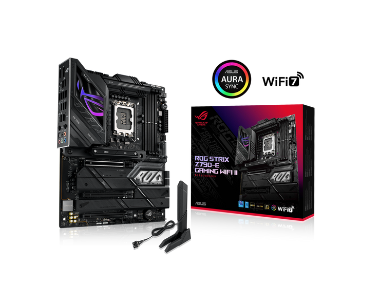 ASUS ROG Strix Z790-E Gaming WiFi II  LGA 1700(Intel 14th, Intel 13th & 12th Gen) DDR5 ATX gaming motherboard