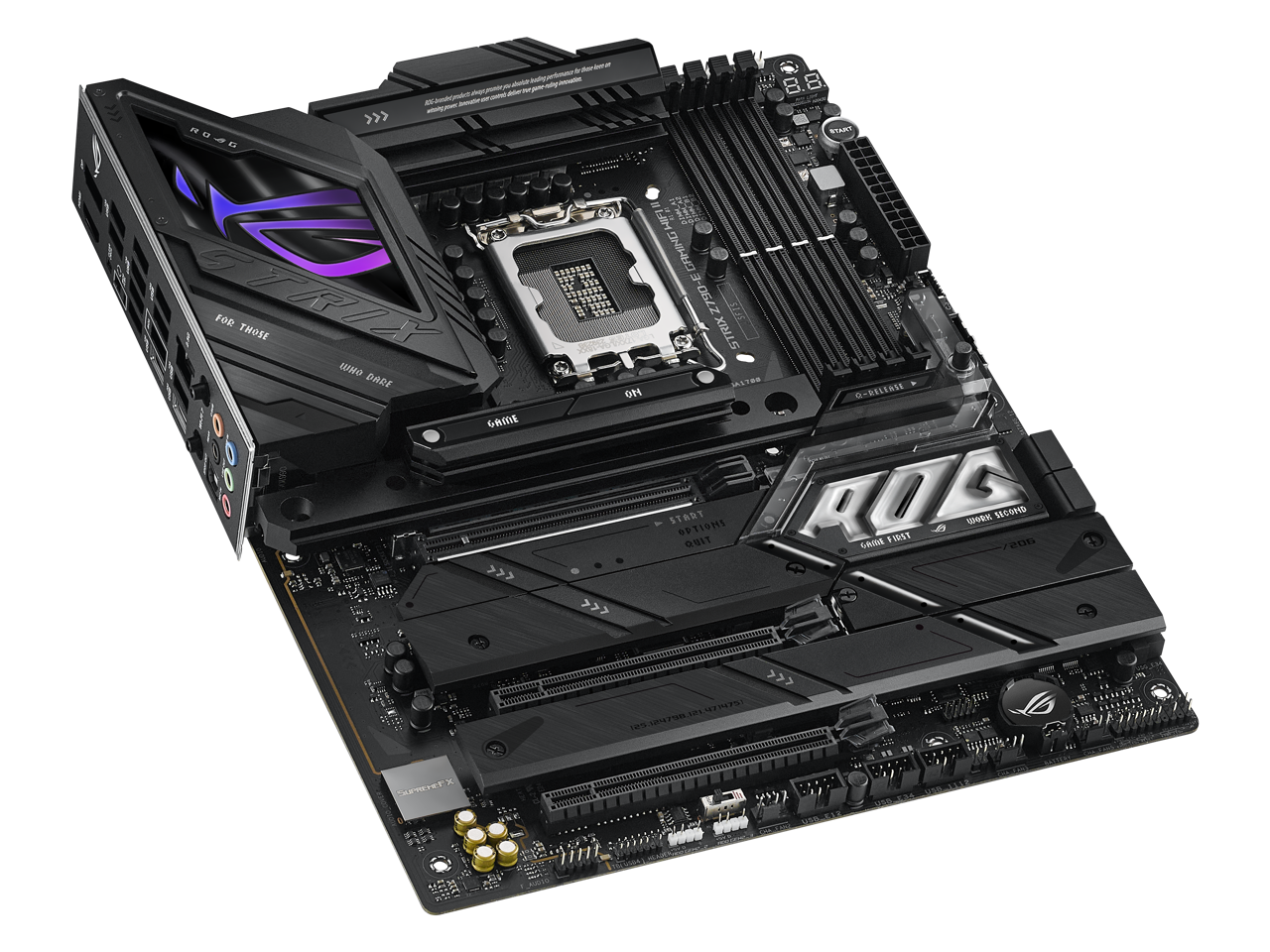 ASUS ROG Strix Z790-E Gaming WiFi II  LGA 1700(Intel 14th, Intel 13th & 12th Gen) DDR5 ATX gaming motherboard