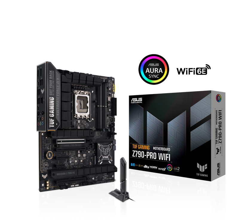 ASUS TUF Gaming Z790-PRO WiFi 6E LGA 1700(Intel 14th, 13th&12th Gen) ATX gaming motherboard