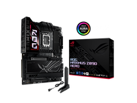ASUS ROG MAXIMUS Z890 HERO Intel® Z890 LGA 1851 ATX motherboard, Advanced AI PC-ready, 22+2+1+2 stages, DDR5, WiFi 7, 3x PCIe® 5.0 M.2, Thunderbolt™ 4, USB Type-C®, AI Overclocking/Cooling/Networking