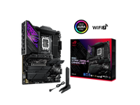 ASUS ROG STRIX Z890-E GAMING WIFI Intel® Z890 LGA 1851 ATX motherboard, Advanced AI PC-ready, 18+2+1+2 stages, DDR5, WiFi 7, 7x M.2, Thunderbolt™ 4, USB Type-C®, AI Overclocking, Cooling & Networking