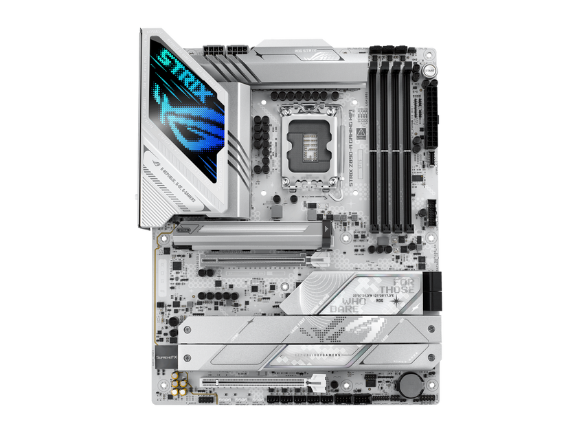 ASUS ROG STRIX Z890-A GAMING WIFI Z890 LGA 1851 ATX motherboard, Intel® Core™ Ultra Series 2 Ready, Advanced AI PC-ready, 16+2+1+2 stages, DDR5, WiFi 7, 2.5G, 5x M.2, Thunderbolt™ 4, USB Type-C, AI OC