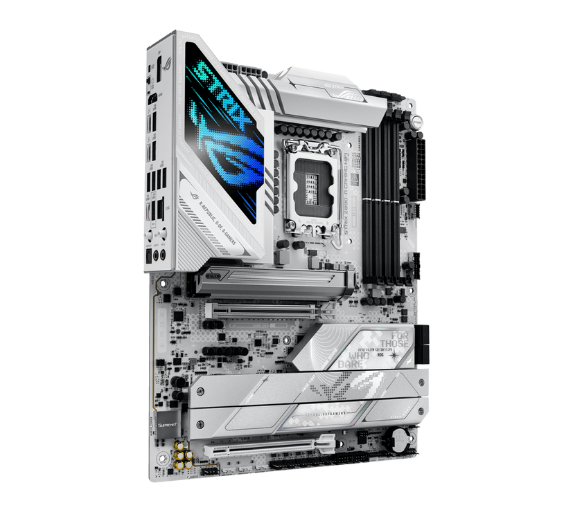ASUS ROG STRIX Z890-A GAMING WIFI Z890 LGA 1851 ATX motherboard, Intel® Core™ Ultra Series 2 Ready, Advanced AI PC-ready, 16+2+1+2 stages, DDR5, WiFi 7, 2.5G, 5x M.2, Thunderbolt™ 4, USB Type-C, AI OC