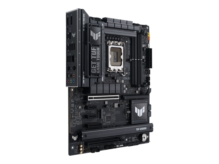 ASUS TUF GAMING Z890-PLUS WIFI Z890 LGA 1851 ATX motherboard, Intel® Core™ Ultra Series 2 Ready, Advanced AI PC-ready, 16+1+2+1 stages, DDR5, PCIe® 5.0, Thunderbolt™ 4 Type-C®, 4x M.2, Wi-Fi 7, 2.5Gb