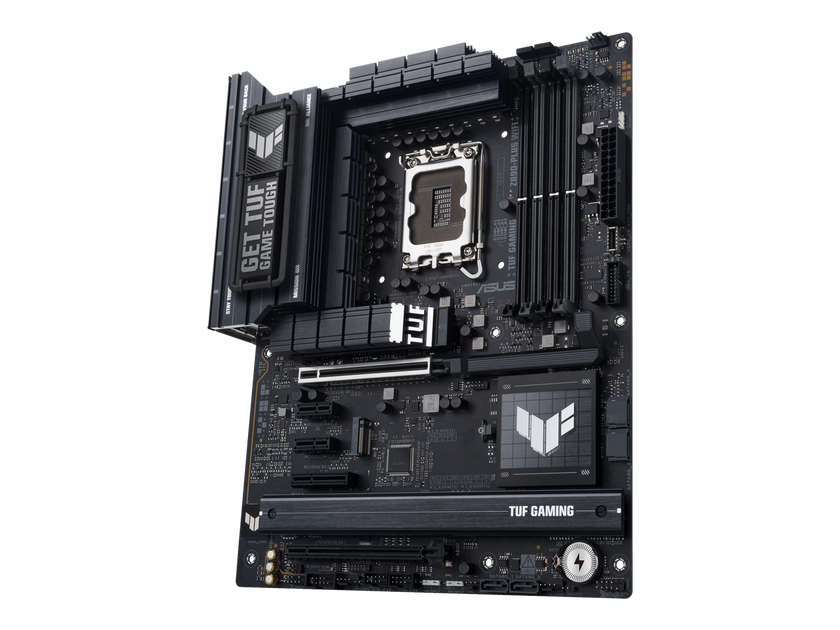 ASUS TUF GAMING Z890-PLUS WIFI Z890 LGA 1851 ATX motherboard, Intel® Core™ Ultra Series 2 Ready, Advanced AI PC-ready, 16+1+2+1 stages, DDR5, PCIe® 5.0, Thunderbolt™ 4 Type-C®, 4x M.2, Wi-Fi 7, 2.5Gb