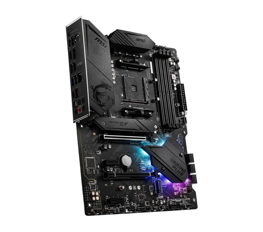 MSI MPG B550 GAMING PLUS AM4 AMD B550 SATA 6Gb/s USB 3.0 ATX AMD Motherboard