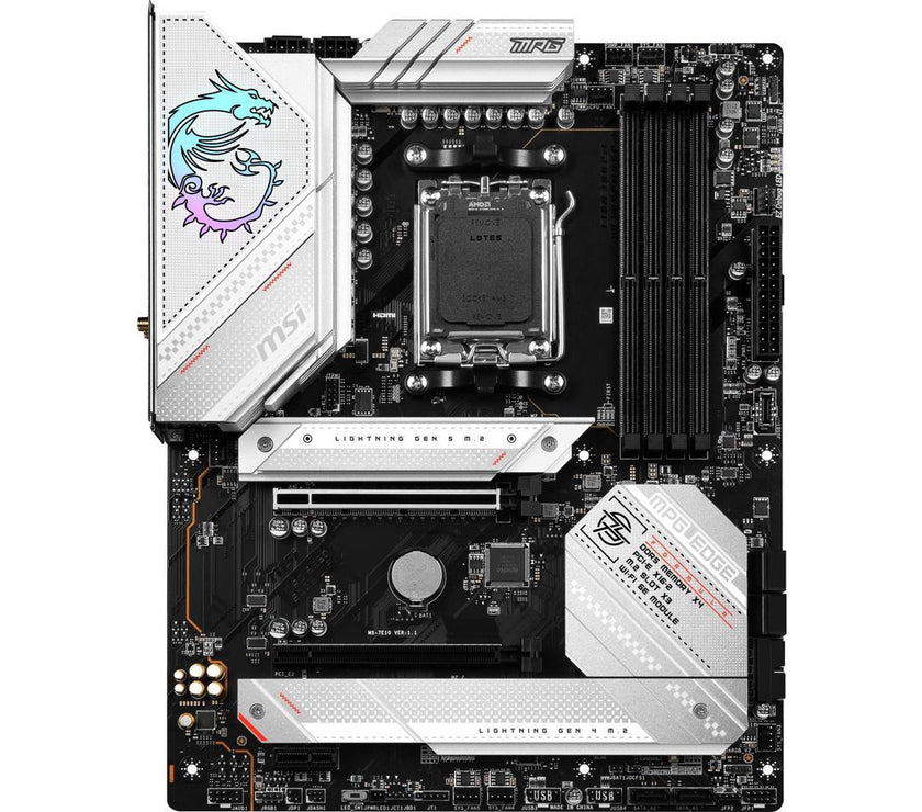 MSI MPG B650 EDGE WIFI AM5 AMD B650 SATA 6Gb/s DDR5 Ryzen 7000 ATX Motherboard