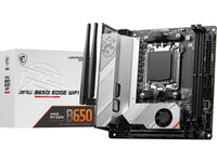 MSI MPG B650I EDGE WIFI AM5 AMD B650 SATA 6Gb/s DDR5 Ryzen 7000 Mini ITX Motherboard