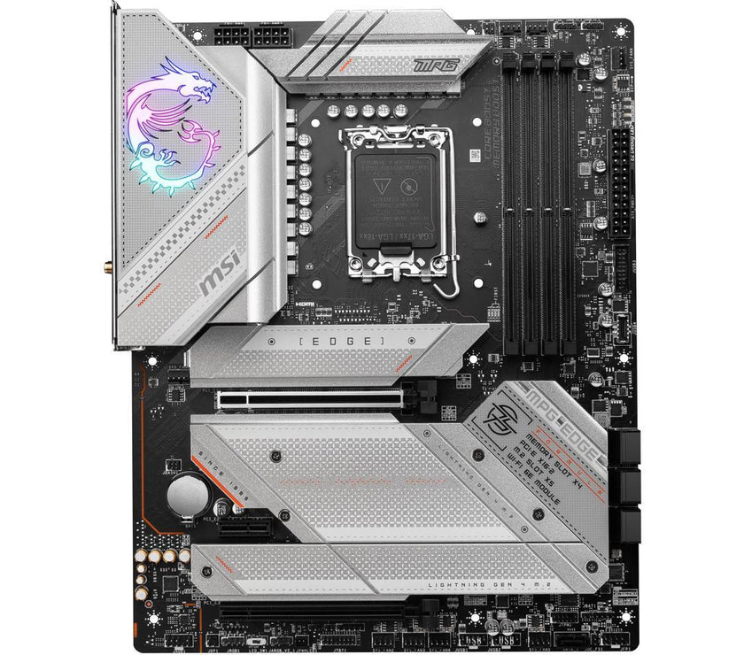 MSI MPG Z790 EDGE WIFI LGA 1700 Intel Z790 SATA 6Gb/s DDR5 ATX Motherboard