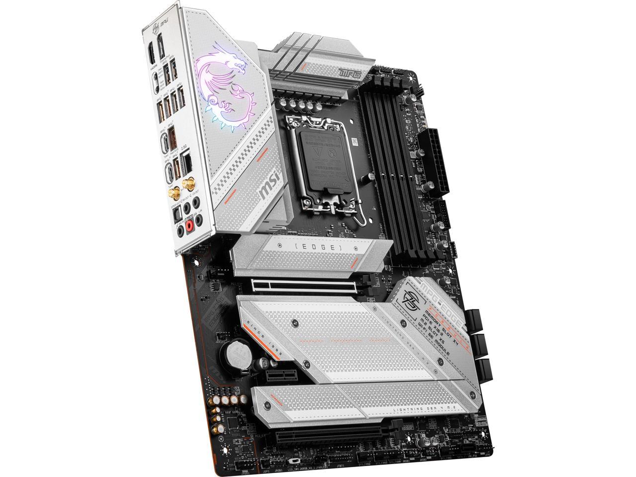 MSI MPG Z790 EDGE WIFI LGA 1700 Intel Z790 SATA 6Gb/s DDR5 ATX Motherboard