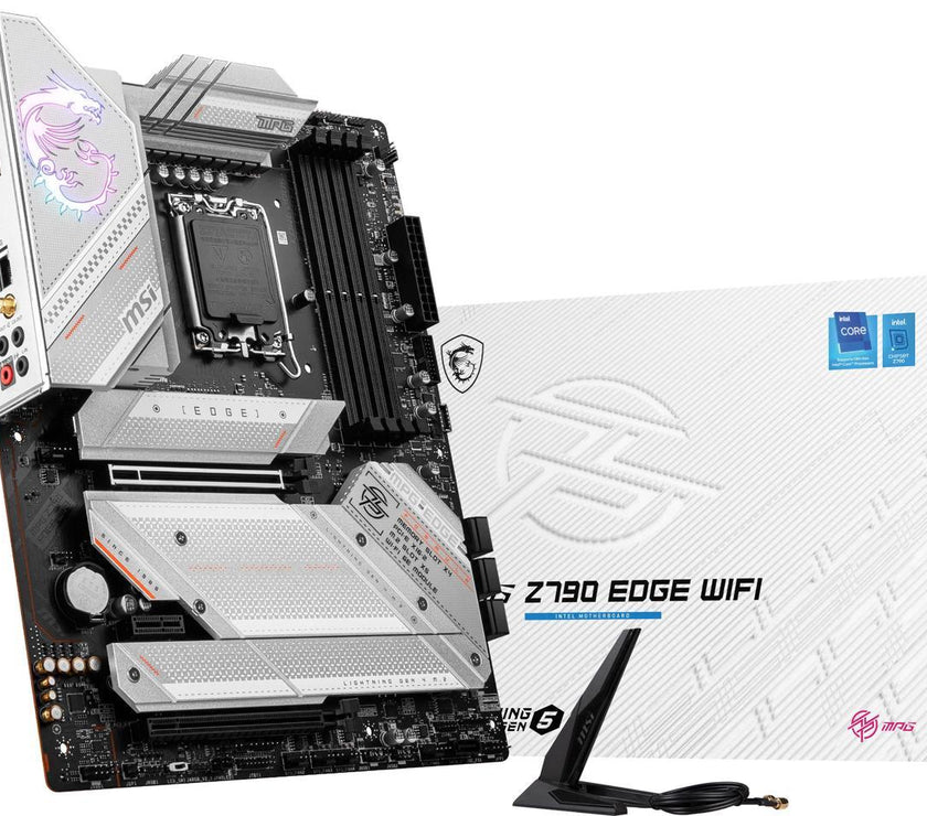 MSI MPG Z790 EDGE WIFI LGA 1700 Intel Z790 SATA 6Gb/s DDR5 ATX Motherboard