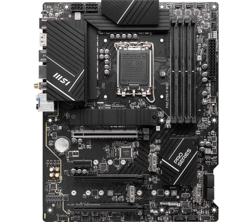 MSI PRO Z790-P WIFI LGA 1700 Intel Z790 SATA 6Gb/s DDR5 ATX Motherboard