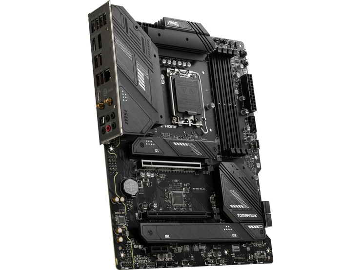 MSI MAG B760 TOMAHAWK WIFI LGA 1700 (Intel12th&13th Gen) SATA 6Gb/s ATX Motherboard (PCIe 5.0, DDR5,3xM.2 Slots,,WiFi 6,Intel 2.5Gb LAN)