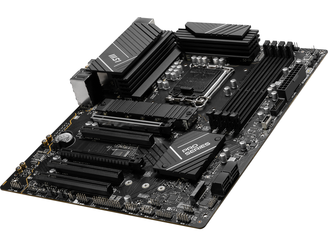 MSI PRO B760-P WIFI DDR4 LGA 1700 (l12th&13th Gen), SATA 6Gb/s  motherboard, WiFi 6,Intel 2.5Gb LAN,2xM.2 Slots