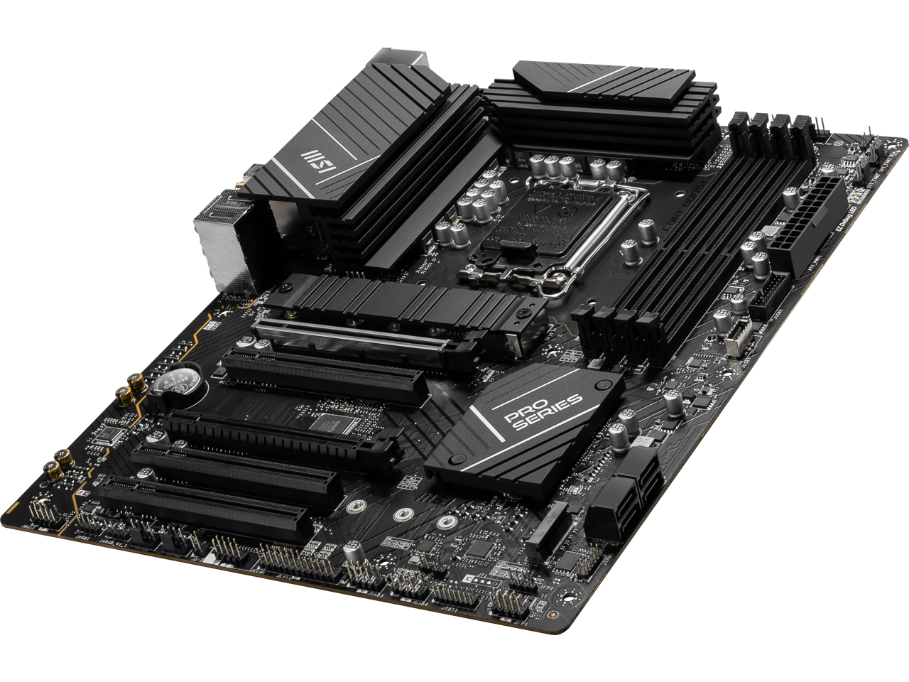 MSI PRO B760-P WIFI DDR4 LGA 1700 (l12th&13th Gen), SATA 6Gb/s  motherboard, WiFi 6,Intel 2.5Gb LAN,2xM.2 Slots