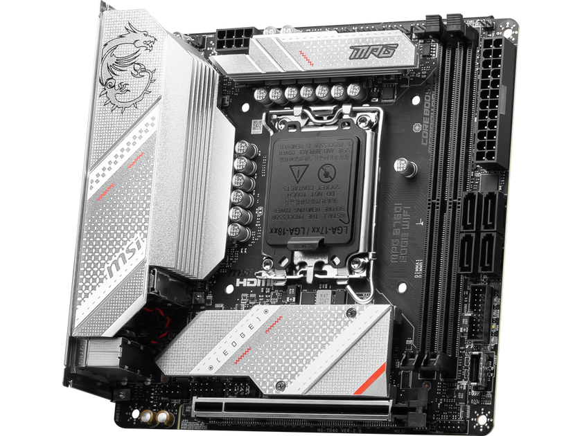 MSI MPG B760I EDGE WIFI LGA 1700 DDR5 Mini ITX Motherboard SATA 6Gb/s,  2.5Gbps LAN,Wi-Fi 6E