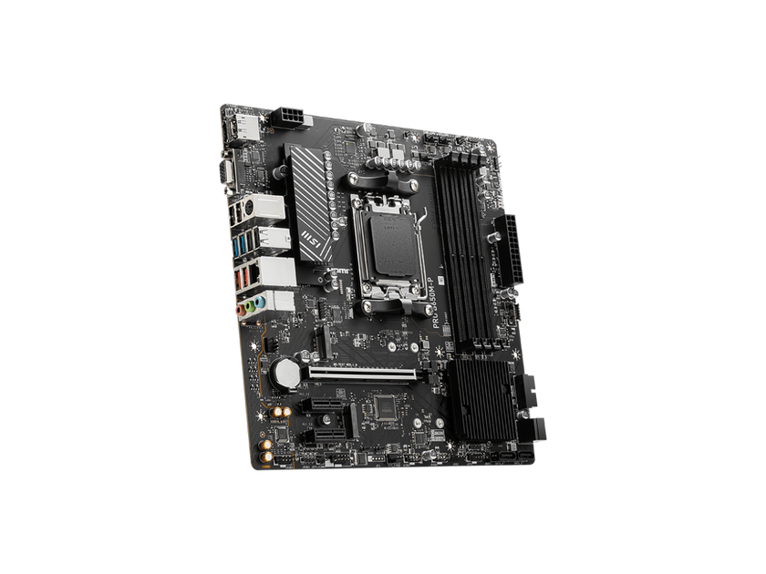 MSI PRO B650M-P AM5 Ryzen 7000 DDR5 SATA 6G 2x M.2 2.5G LAN 7.1 Audio mATX Motherboard