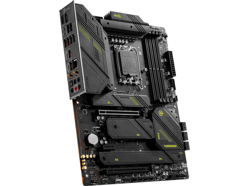 MSI MAG Z790 TOMAHAWK MAX WIFI LGA 1700(14th,13th,12th Gen) DDR5 ATX 8x SATA 6G  4x M.2  Wi-Fi 7  Bluetooth 2.5Gbps LAN Motherboard