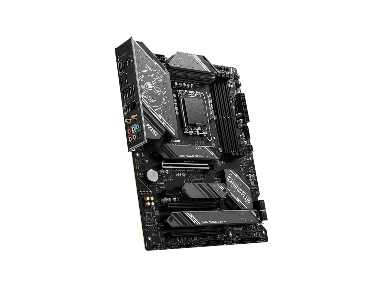 MSI Z790 GAMING PLUS WIFI LGA 1700 Intel Z790 SATA 6Gb/s ATX DDR5 PCI-E x16 slot Wi-Fi 6E 2.5Gbps LAN 4x M.2  EZ Debug LED Motherboard