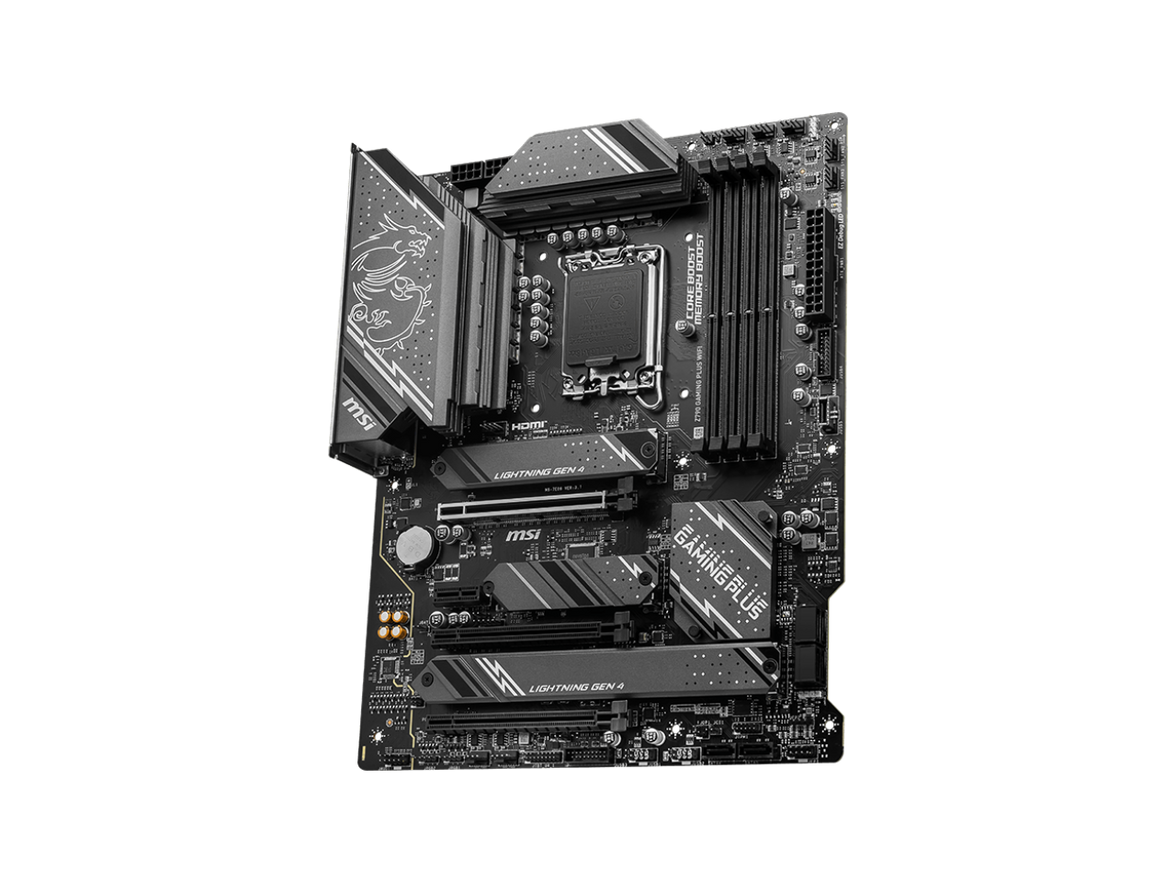 MSI Z790 GAMING PLUS WIFI LGA 1700 Intel Z790 SATA 6Gb/s ATX DDR5 PCI-E x16 slot Wi-Fi 6E 2.5Gbps LAN 4x M.2  EZ Debug LED Motherboard