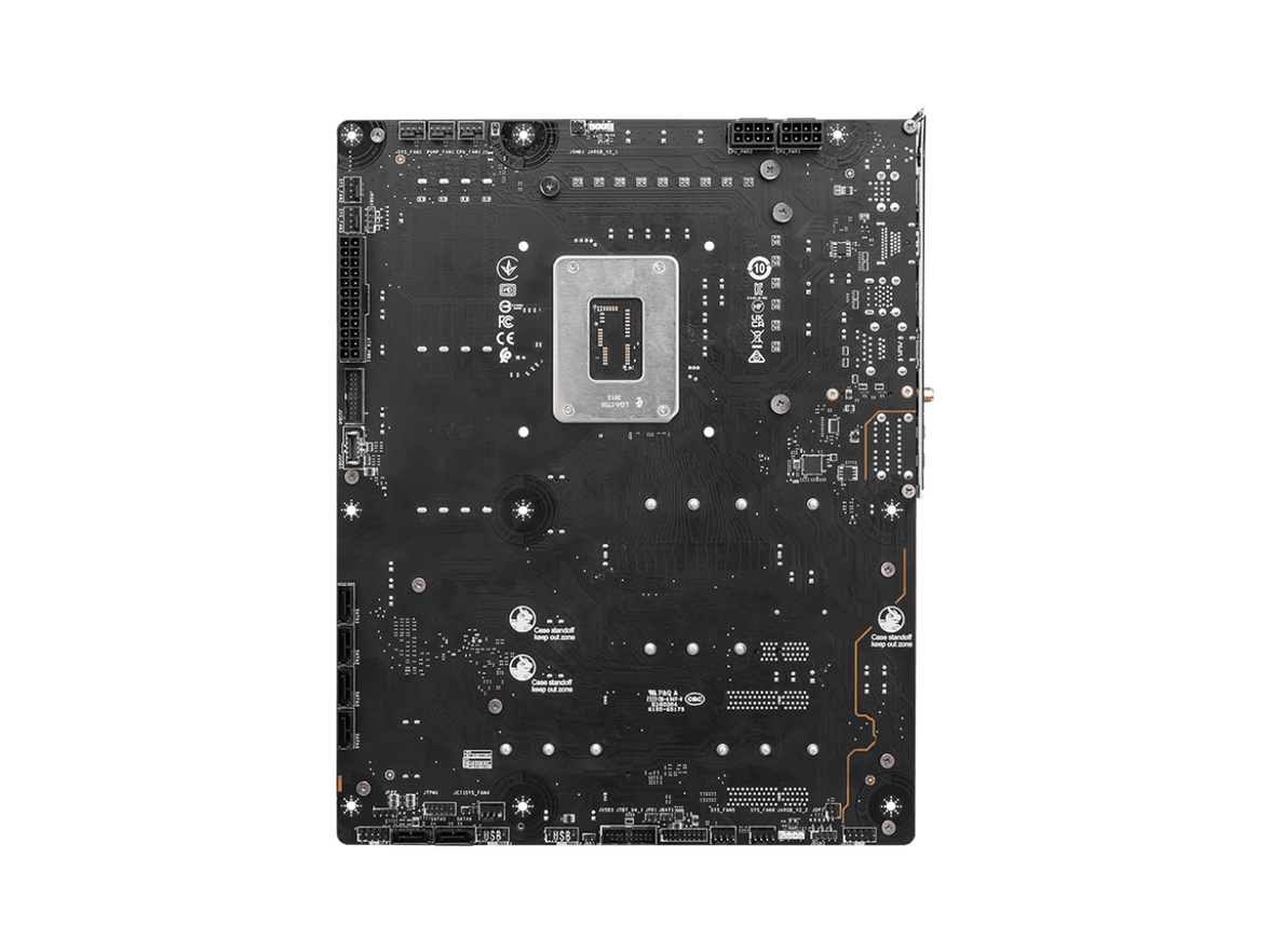 MSI Z790 PROJECT ZERO LGA1700 Wi-Fi 7 DDR5 Back Connect Design ATX Motherboard