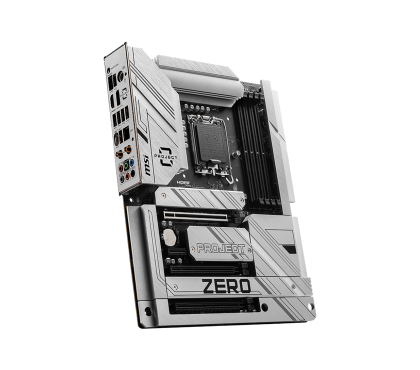 MSI Z790 PROJECT ZERO LGA1700 Wi-Fi 7 DDR5 Back Connect Design ATX Motherboard