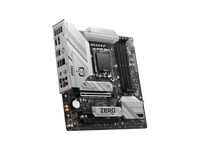 MSI B760M PROJECT ZERO Wi-Fi 6E LGA 1700 Intel B760 SATA 6Gb/s LGA1700 DDR5 Back Connect Design mATX Motherboards