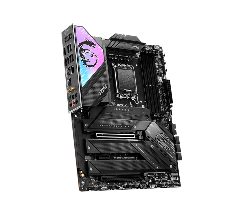 MSI MPG Z790 CARBON WIFI II LGA 1700 DDR5 6x SATA 6G PCI-E x16 slot 5x M.2 2.5Gbps LAN Wi-Fi 7 Solution ATX Motherboard