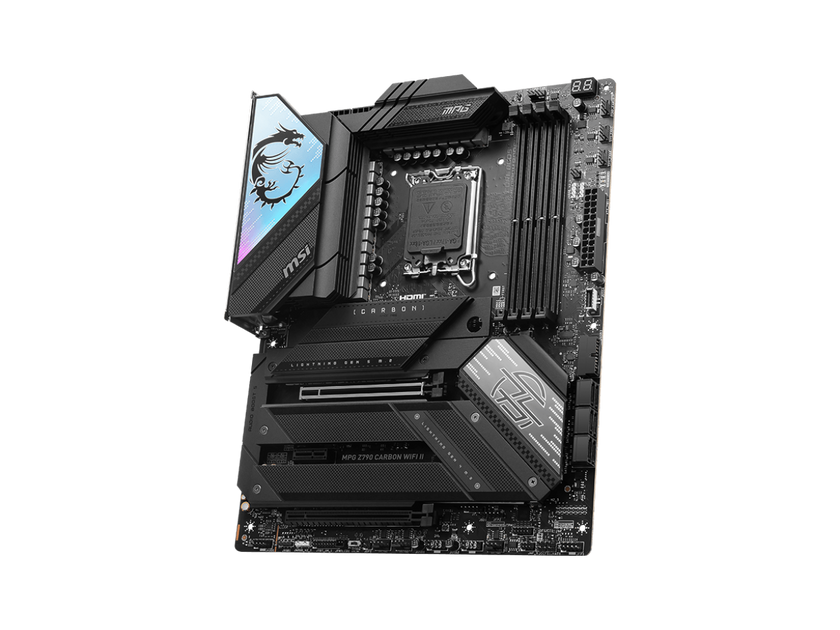 MSI MPG Z790 CARBON WIFI II LGA 1700 DDR5 6x SATA 6G PCI-E x16 slot 5x M.2 2.5Gbps LAN Wi-Fi 7 Solution ATX Motherboard